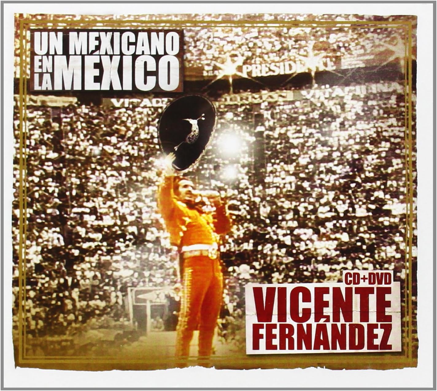 CD VICENTE FERNANDEZ/UN MEXICANO EN LA M