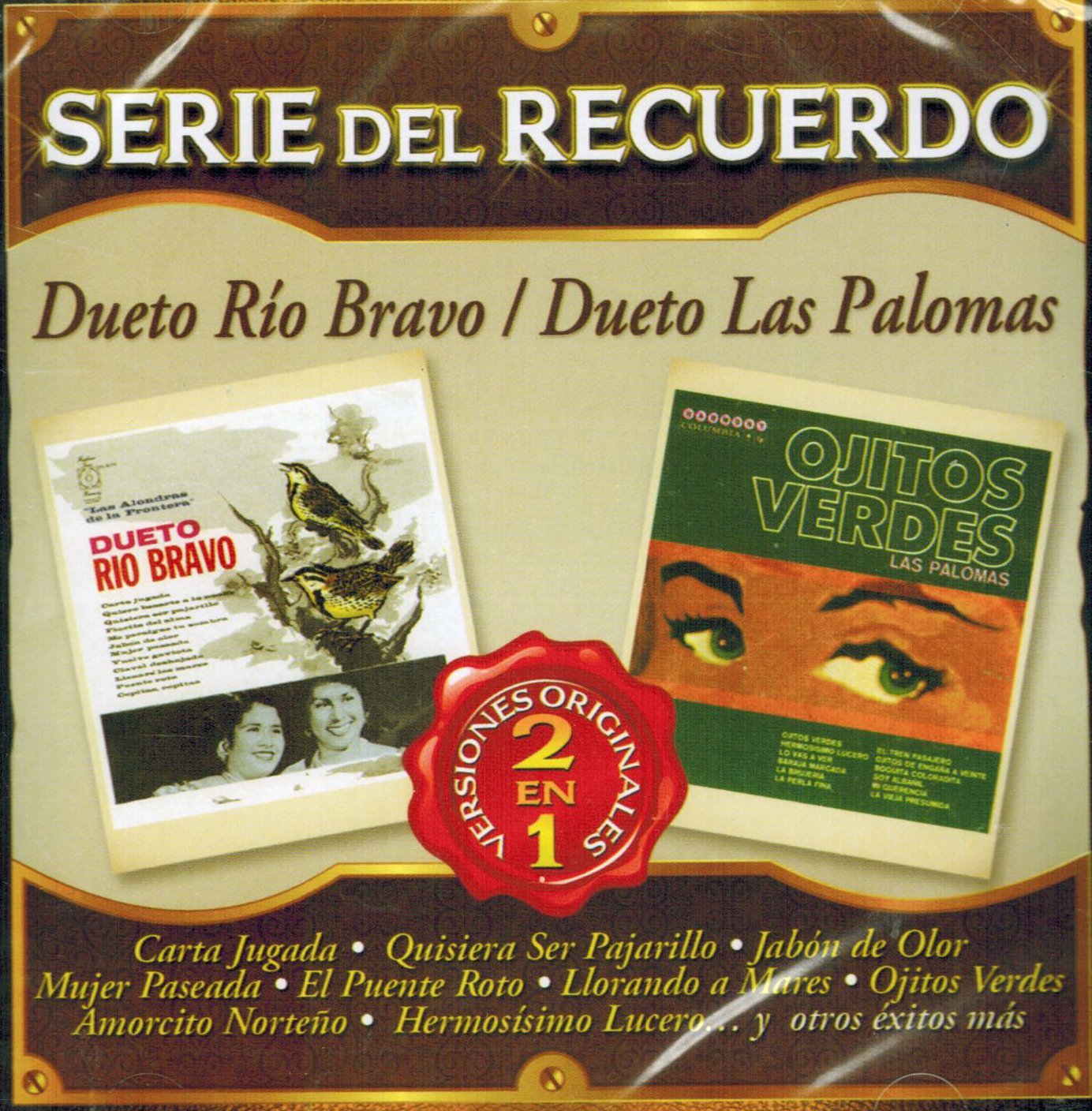 CD SERIE DEL RECUERDO/DUETO RIO BRAVO Y