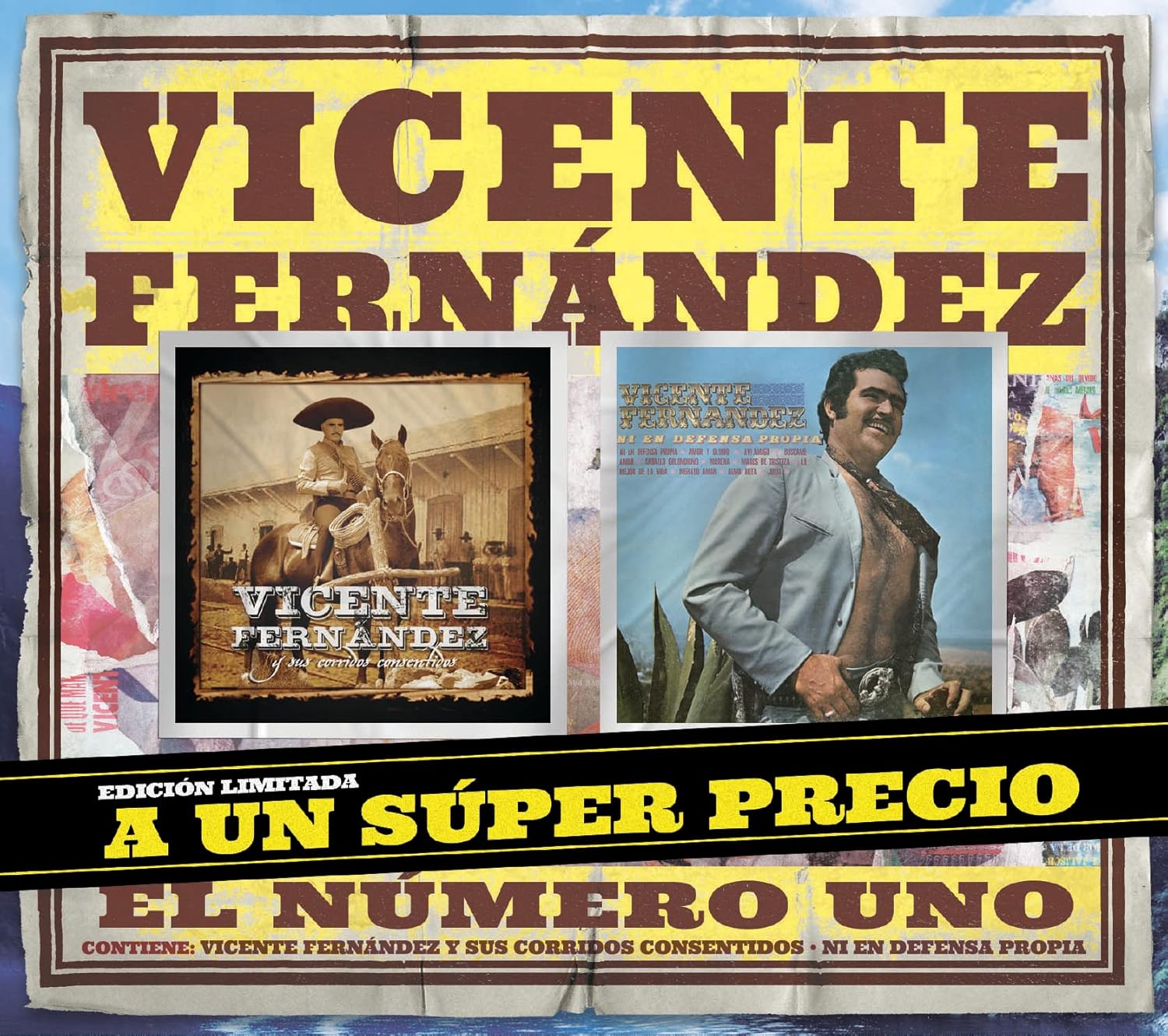 PAQ. CD/ VICENTE FDEZ./ Y SUS CORRIDOS C