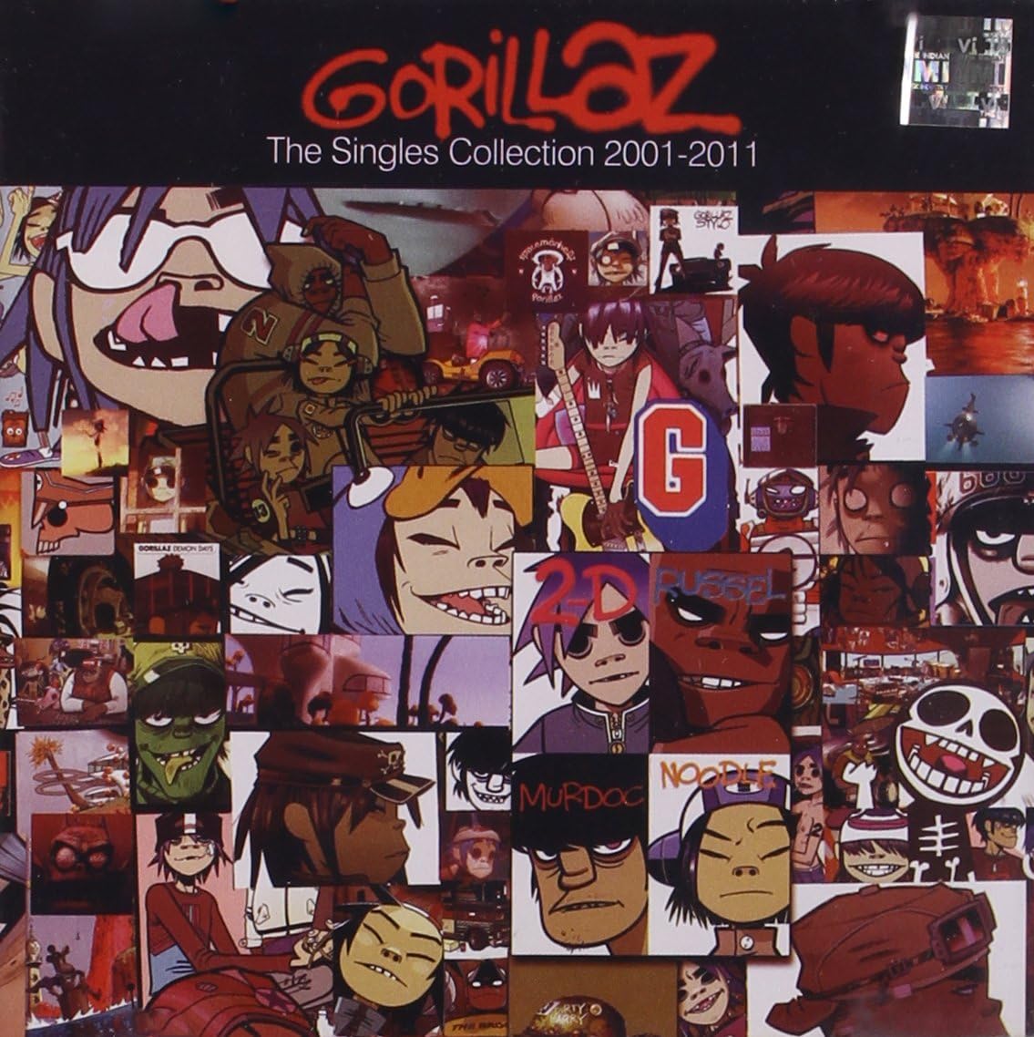 CD GORILLAZ/THE SINGLES COLLECTION 01-11