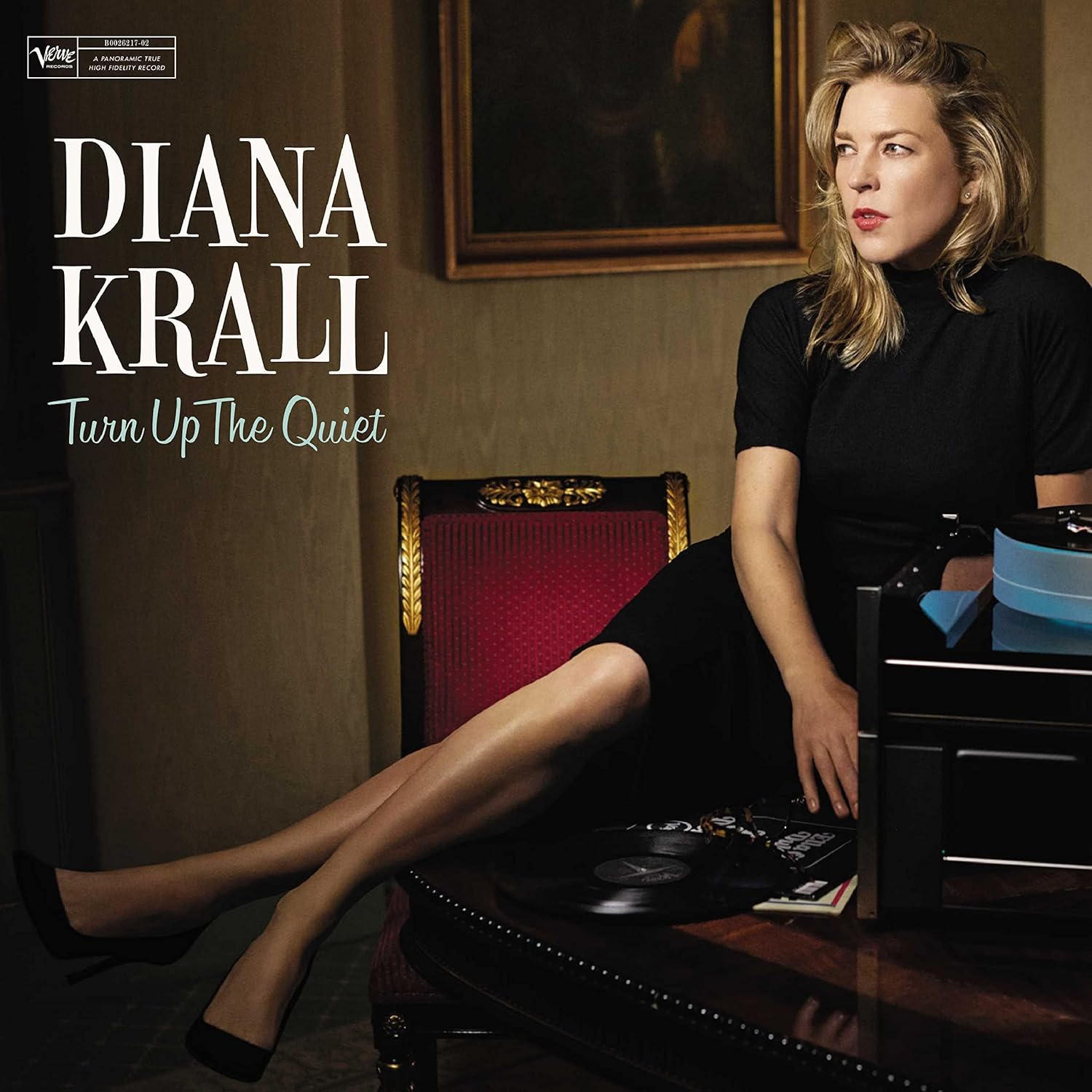 CD  DIANA KRALL/TURN UP THE QUIET