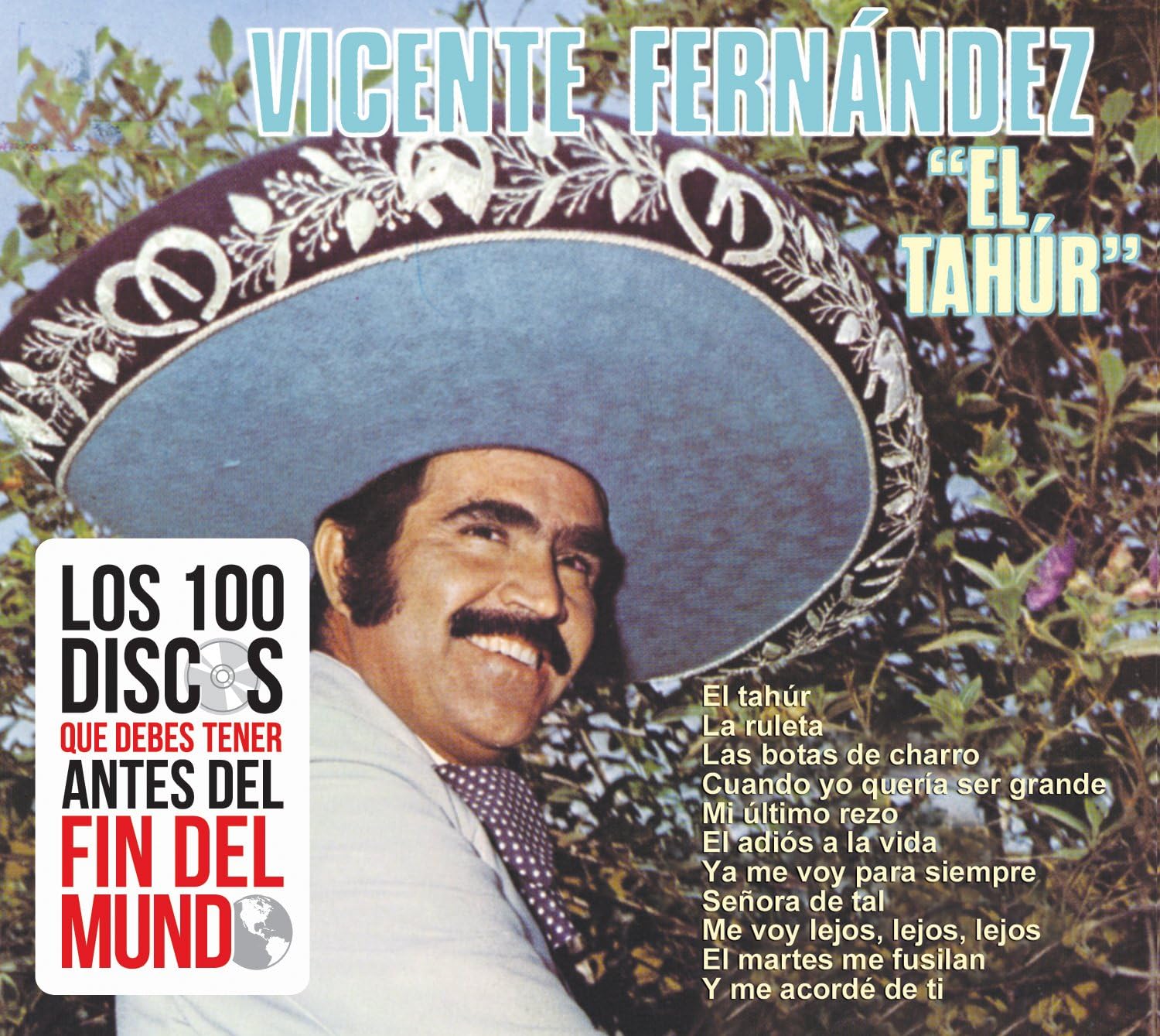 CD VICENTE FERNANDEZ/EL TAHUR