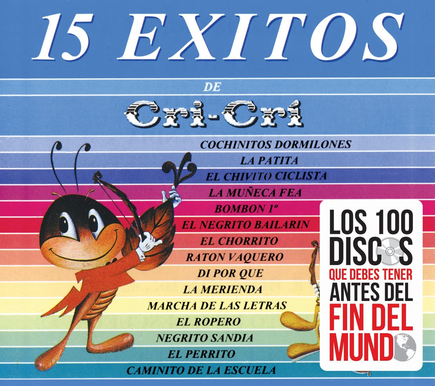 CD CRI-CRI/15 EXITOS DE CRI-CRI