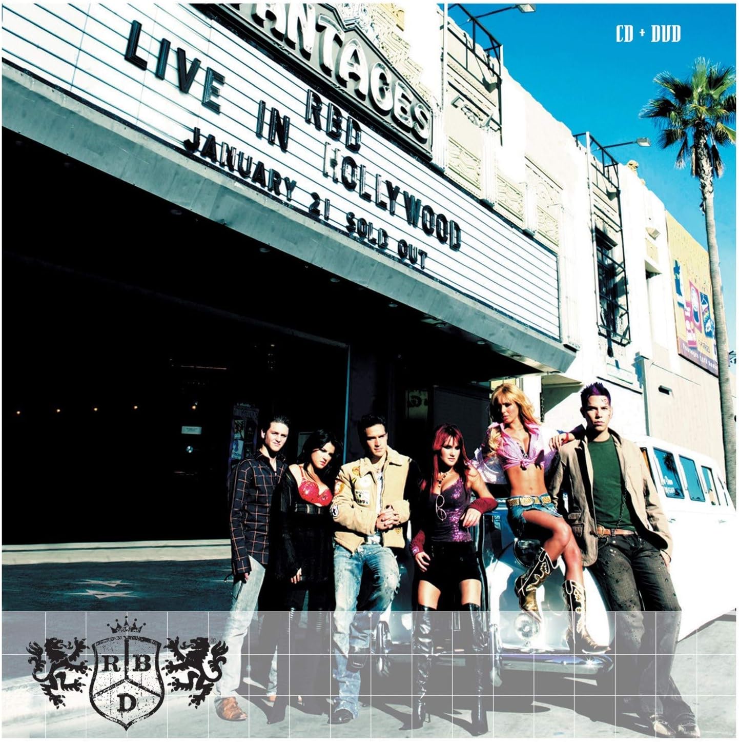 CD RBD/LIVE IN HOLLYWOOD