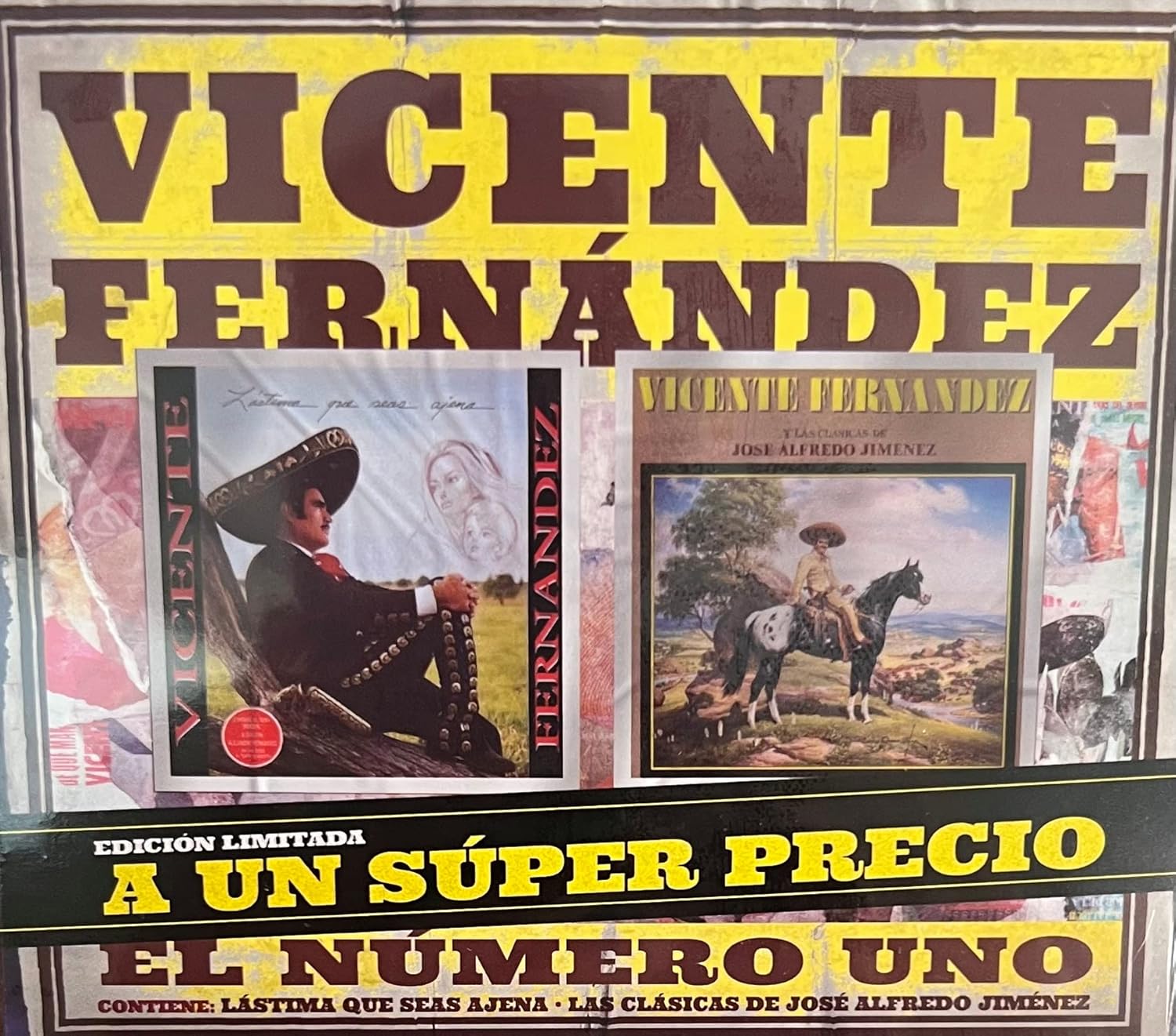 PAQ.CD VICENTE FDEZ/LASTIMA QUE SEAS AJE