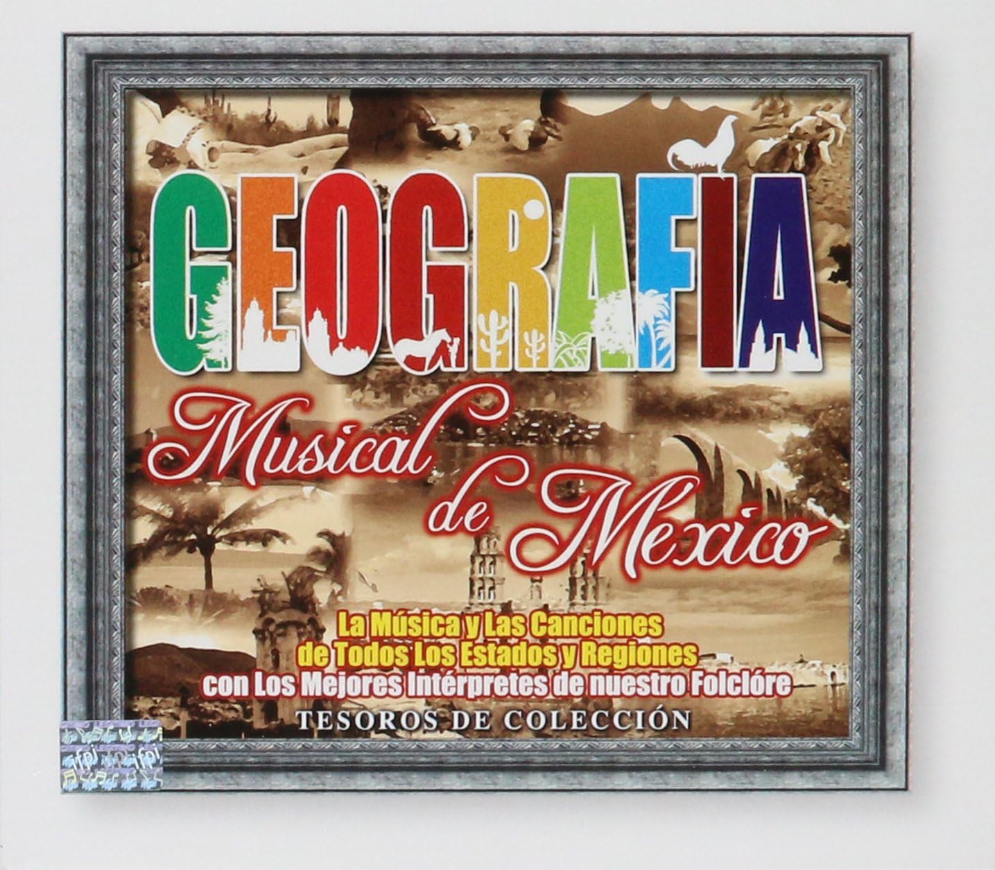 CD TESOROS DE COLECCION/GEOGRAFIA MUSICA