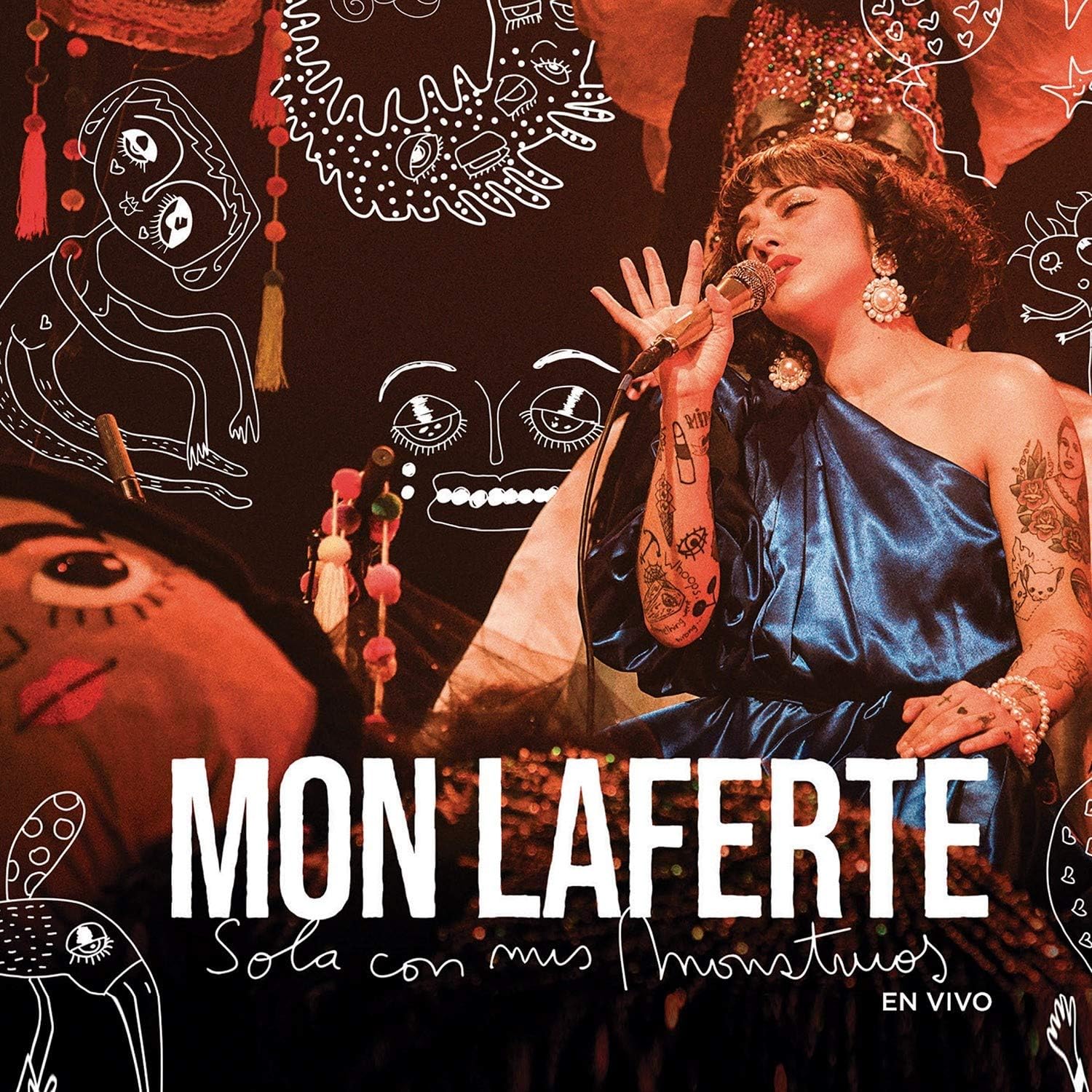 CD  MON LAFERTE/SOLA CON MIS MONSTRUOS