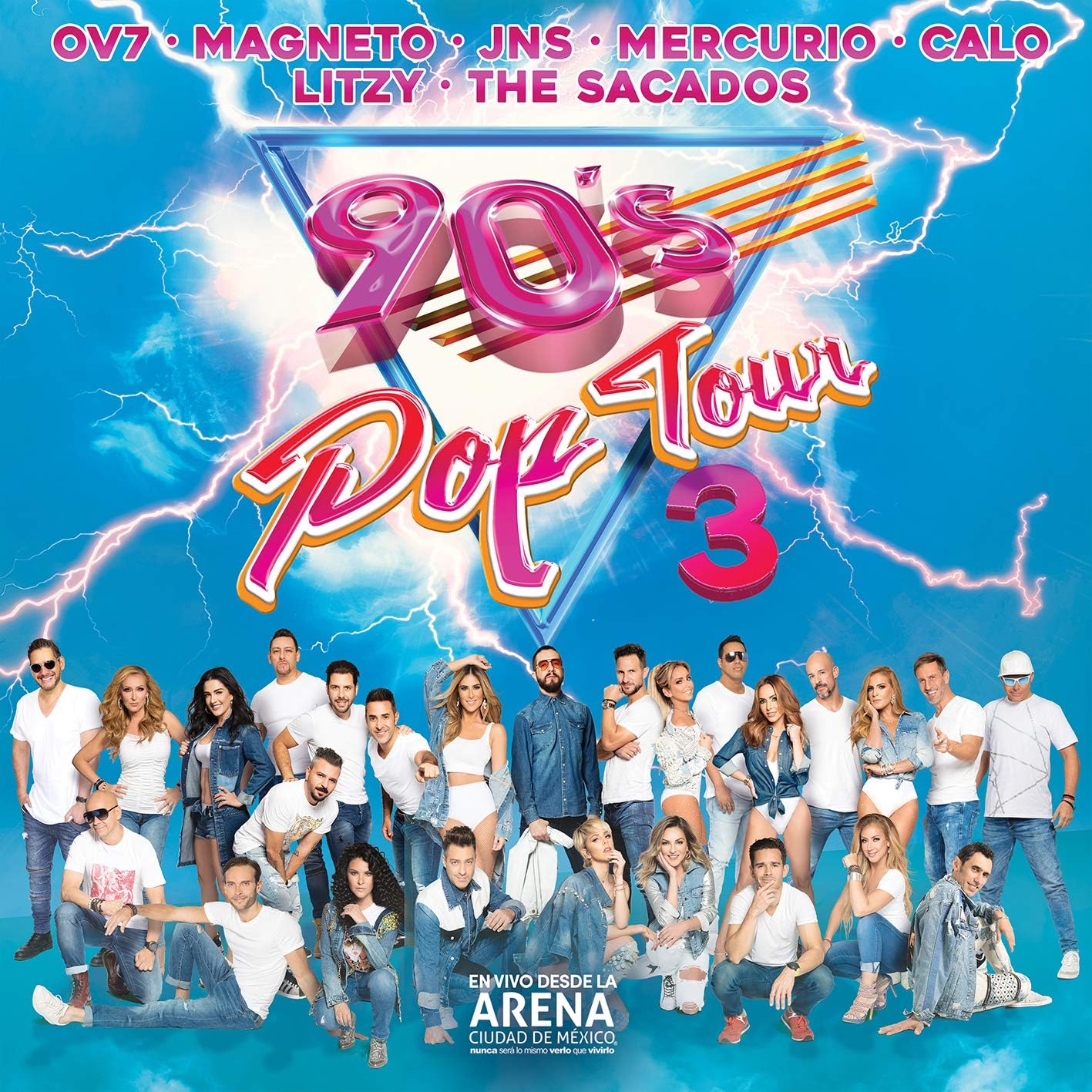 CD VARIOS /  90s POP TOUR  vol 3*****