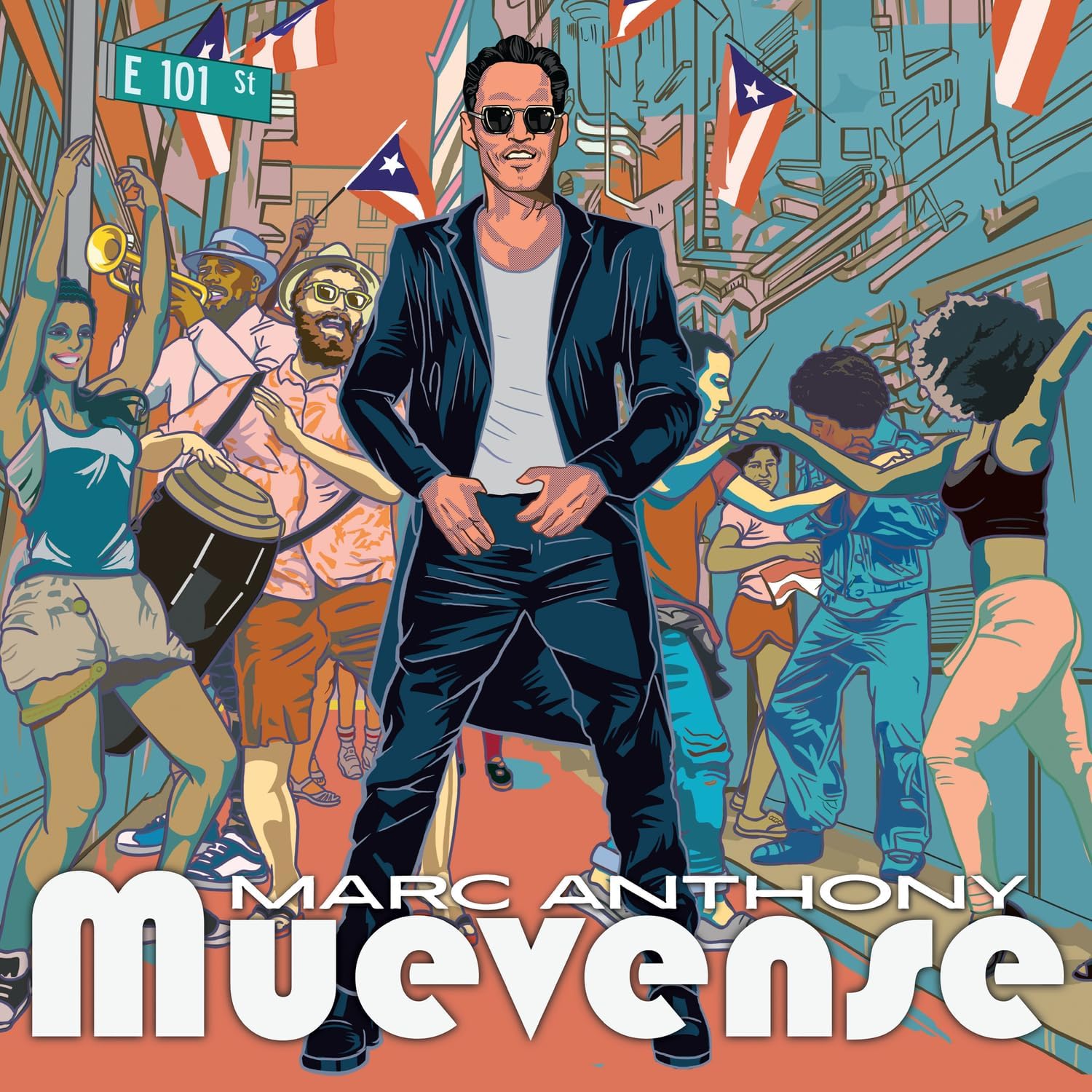 LP MARC ANTHONY / MUEVENSE