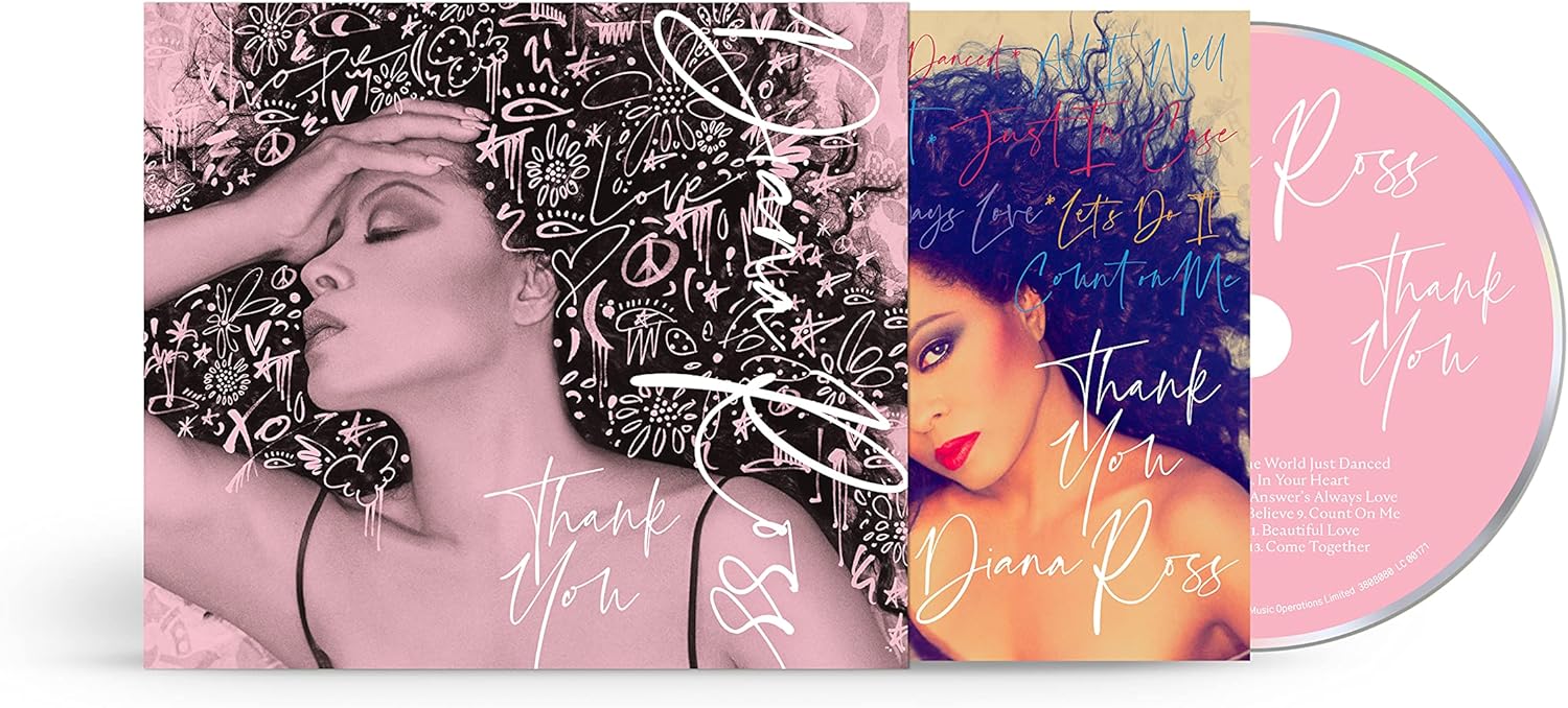 CD DIANA ROSS  THANK YOU AMAZON EX