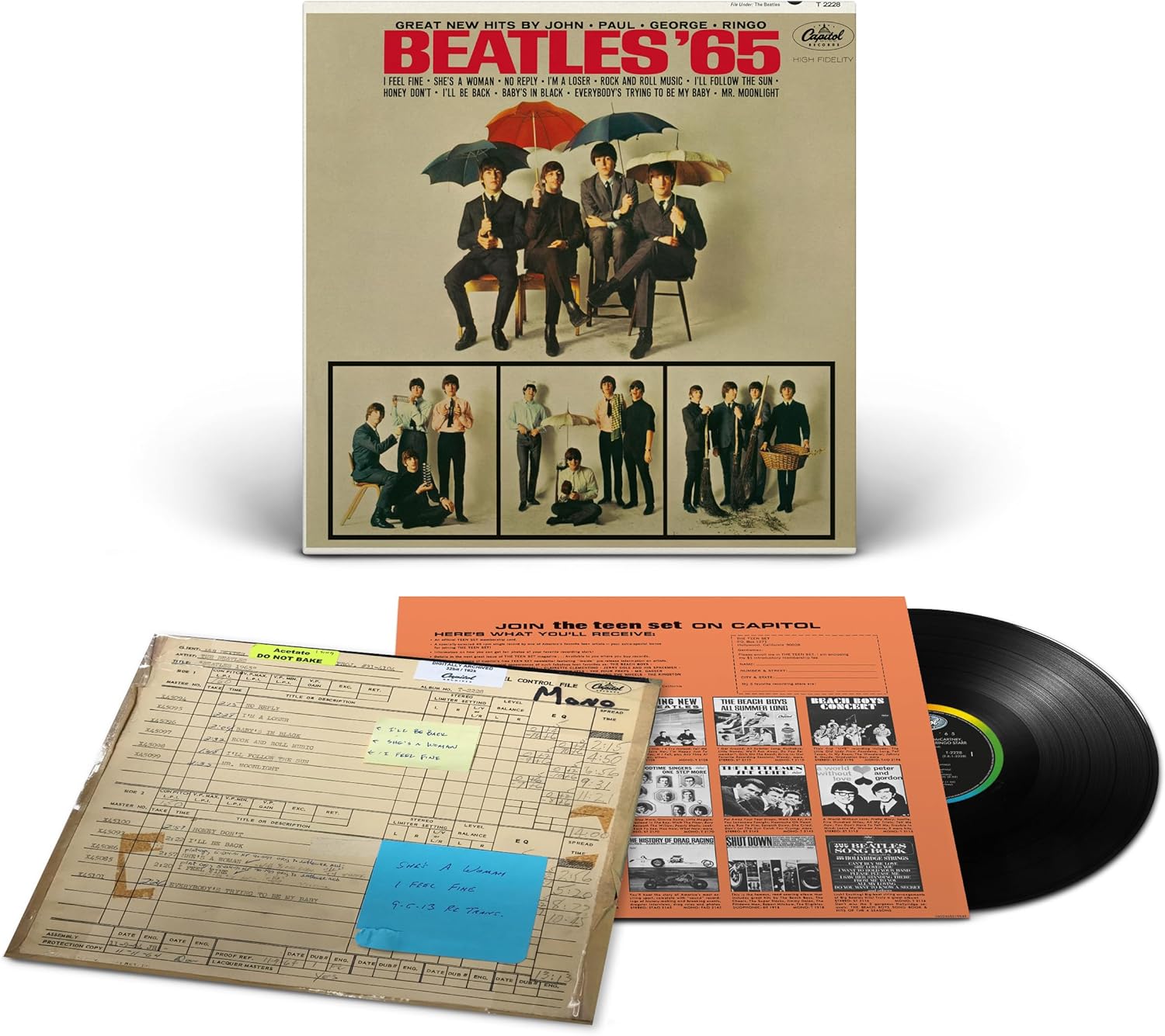LP THE BEATLES  BEATLES 65 VINYL NUEVO ORIGINAL SELLADO
