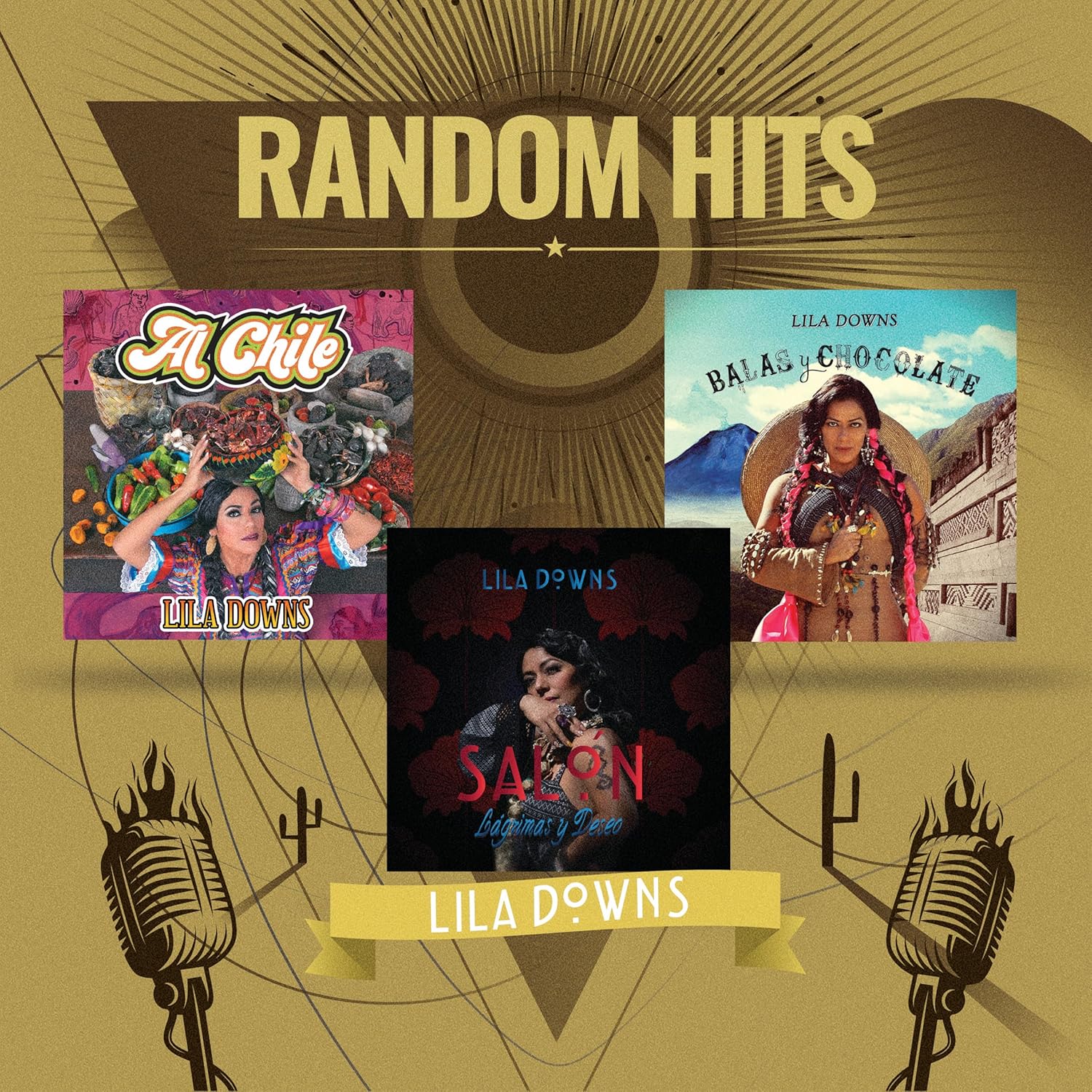 CD LILA DOWNS / RANDON HITS