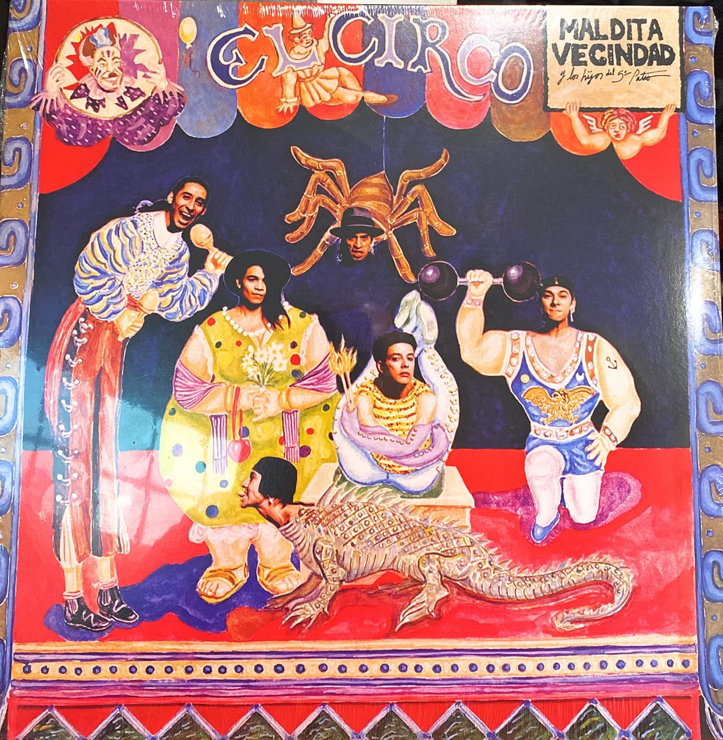 LP MALDITA VECINDAD EL CIRCO VINYL NUEVO ORIGINAL SELLADO