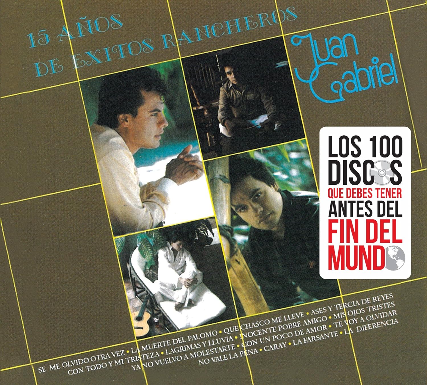 CD JUAN GABRIEL/15 AÑOS DE EXITOS ******
