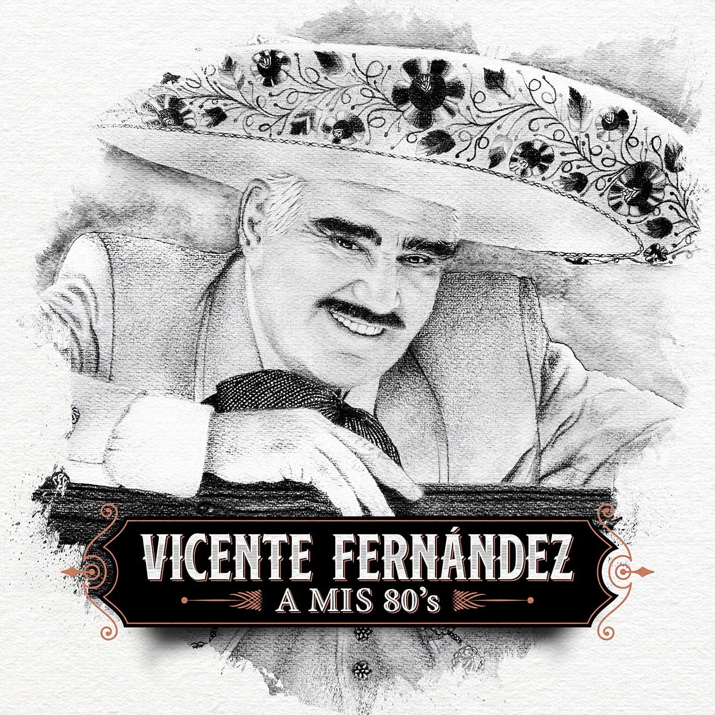 CD VICENTE FERNANDEZ / A MIS 80s