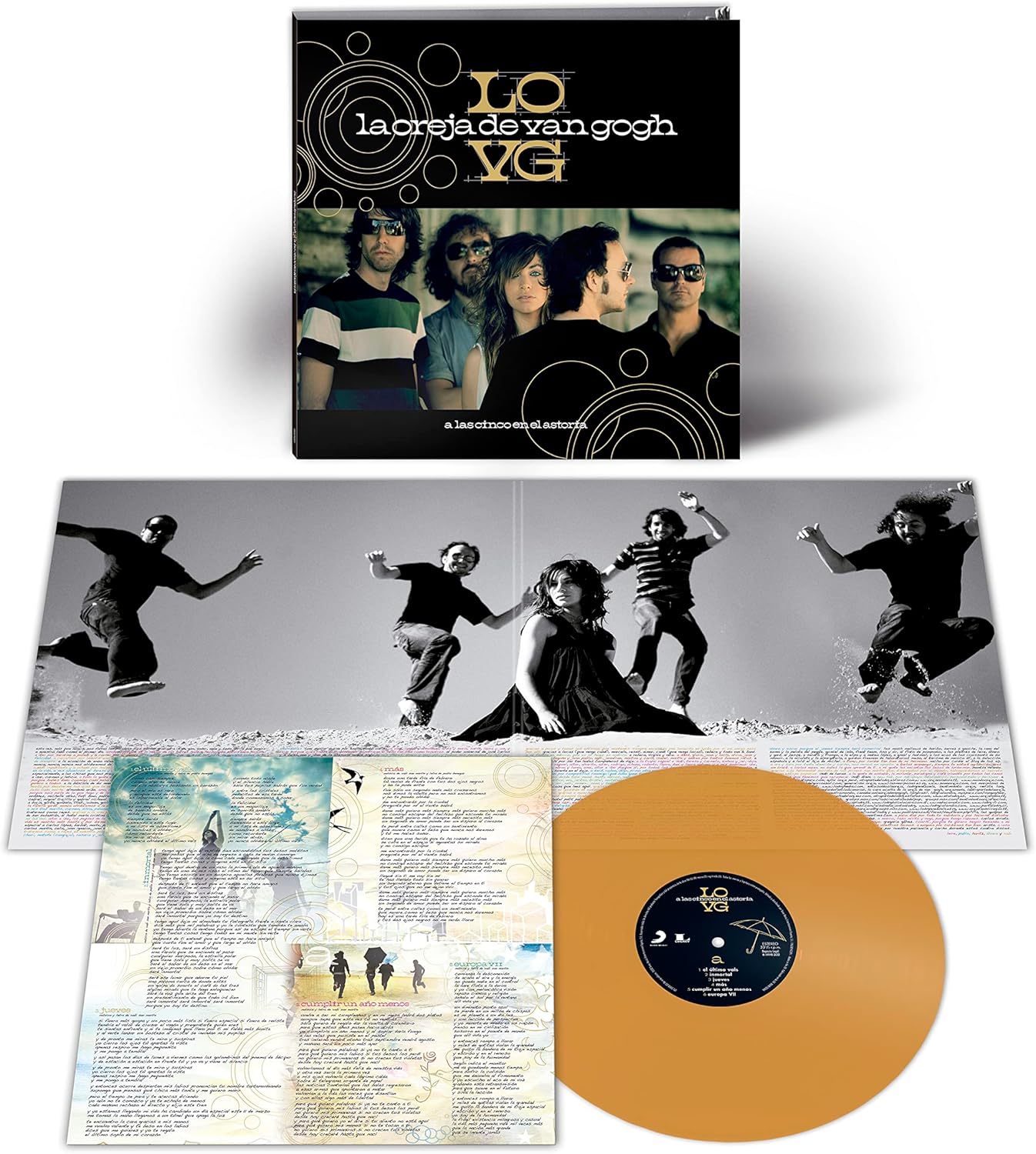 LP LA OREJA DE VAN GOGH / A LAS CINCO DE