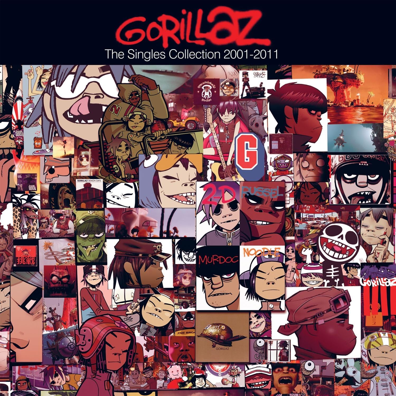 CD GORILLAZ/THE SINGLES COLLECTION 01-11