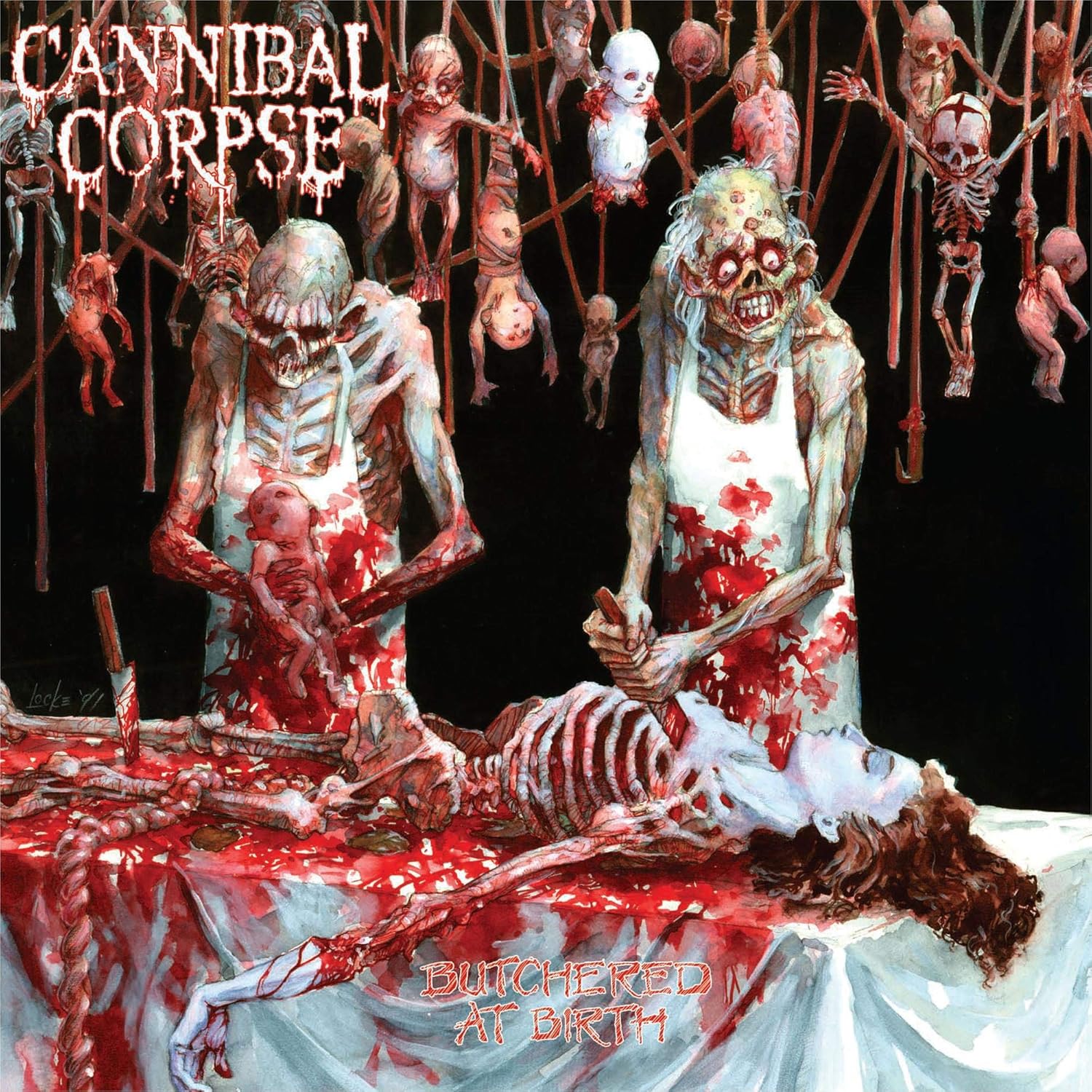 CD CANNIBAL CORPSE BUTCHERED AT BIRTH