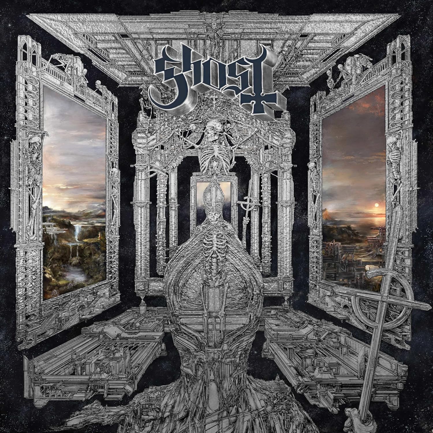 LP GHOST SKELETA VINYL NUEVO ORIGINAL SELLADO