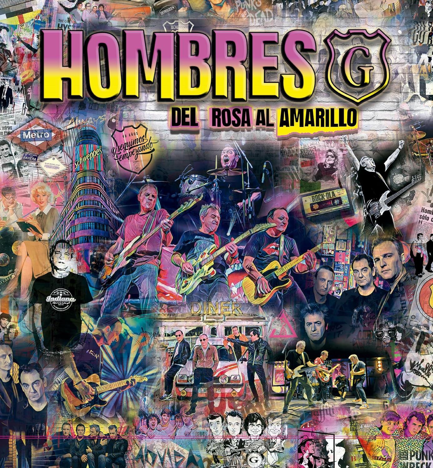 CD HOMBRES G/HOMBRES G DEL ROSA AL AMARI