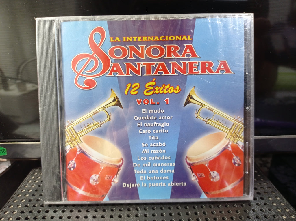 LA INT SONORA SANTANERA 12 EXITOS VOL. 1 CD ORIGINAL NUEVO SELLADO [NACIONAL]