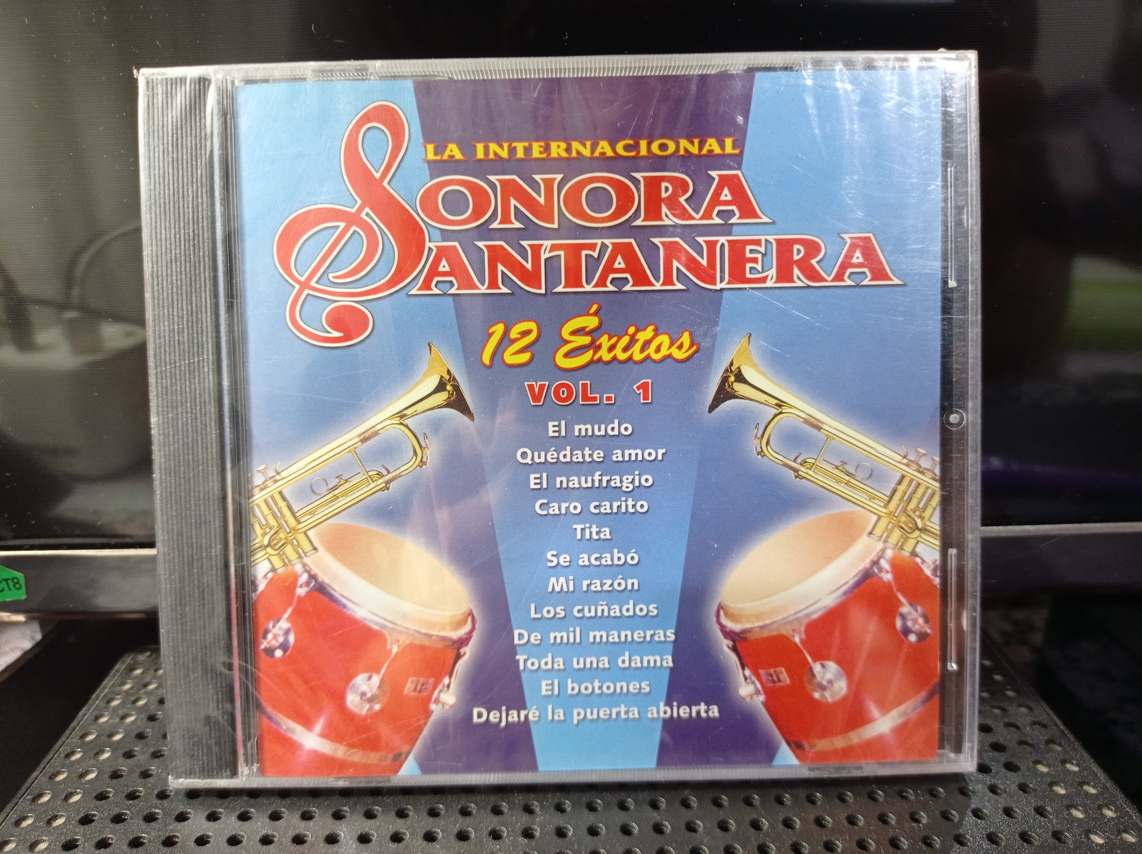 LA INT SONORA SANTANERA 12 EXITOS VOL. 1 CD ORIGINAL NUEVO SELLADO [NACIONAL]