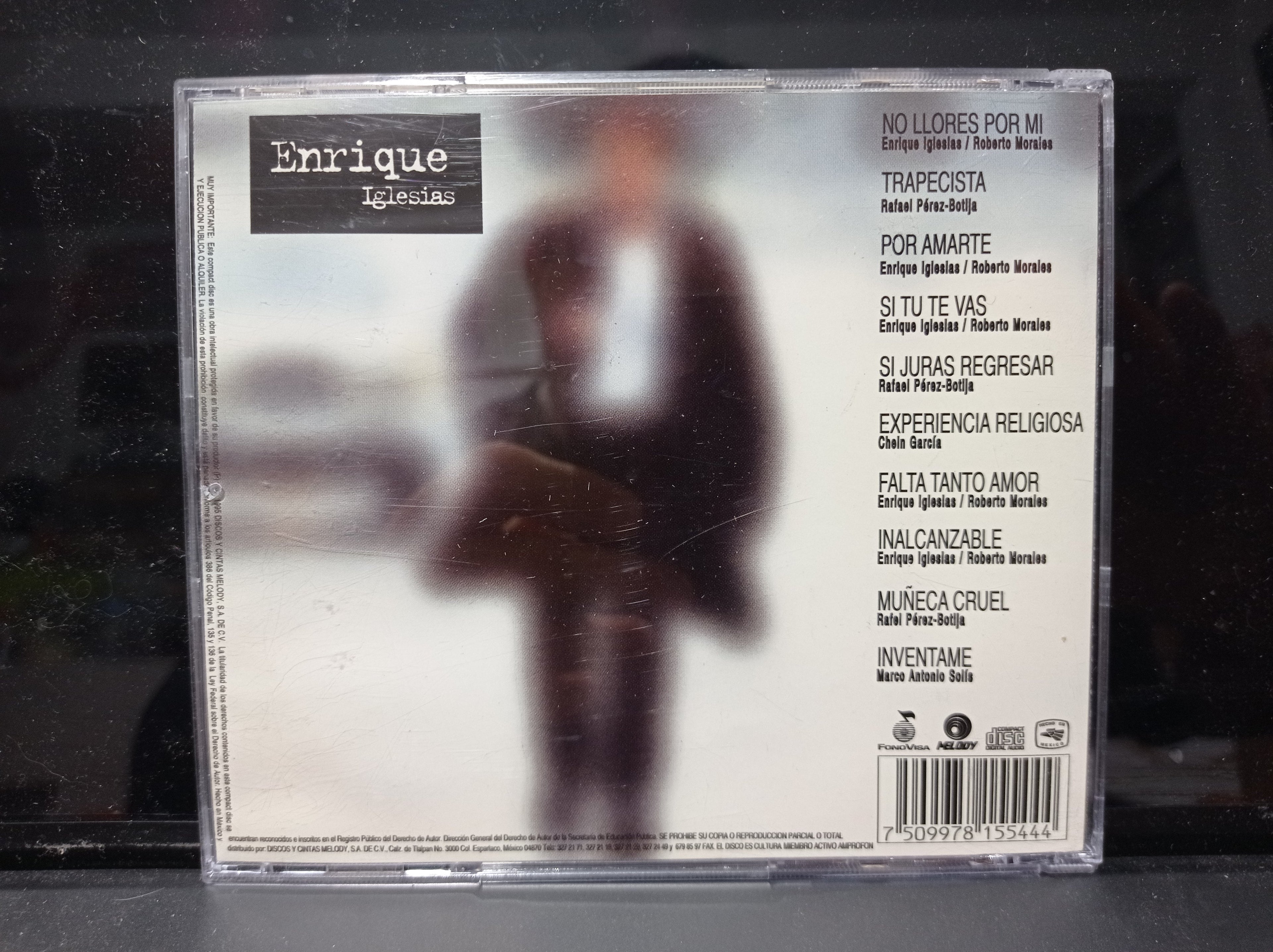 ENRIQUE IGLESIAS CD USADO EN BUEN ESTADO [NACIONAL]