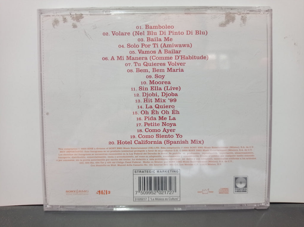 GIPSY KINGS THE VERY BEST OF CD USADO EN BUEN ESTADO [NACIONAL]