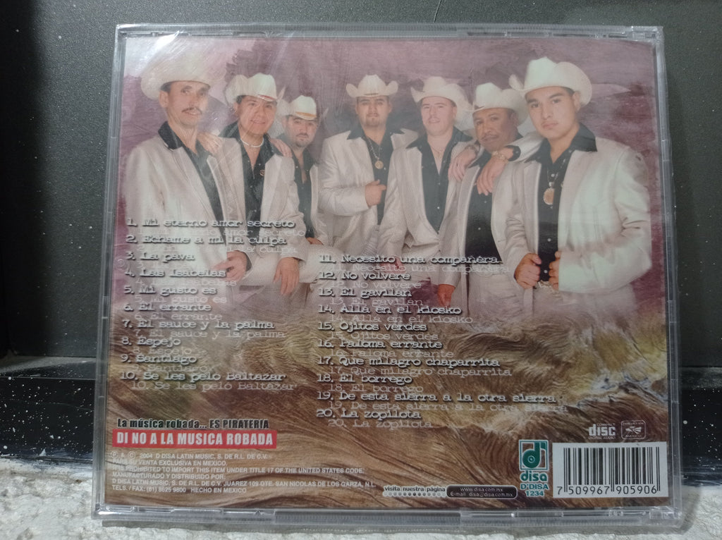 K-PAZ DE LA SIERRA 20 EXITOS CD ORIGINAL NUEVO SELLADO REEDICION [NACIONAL]