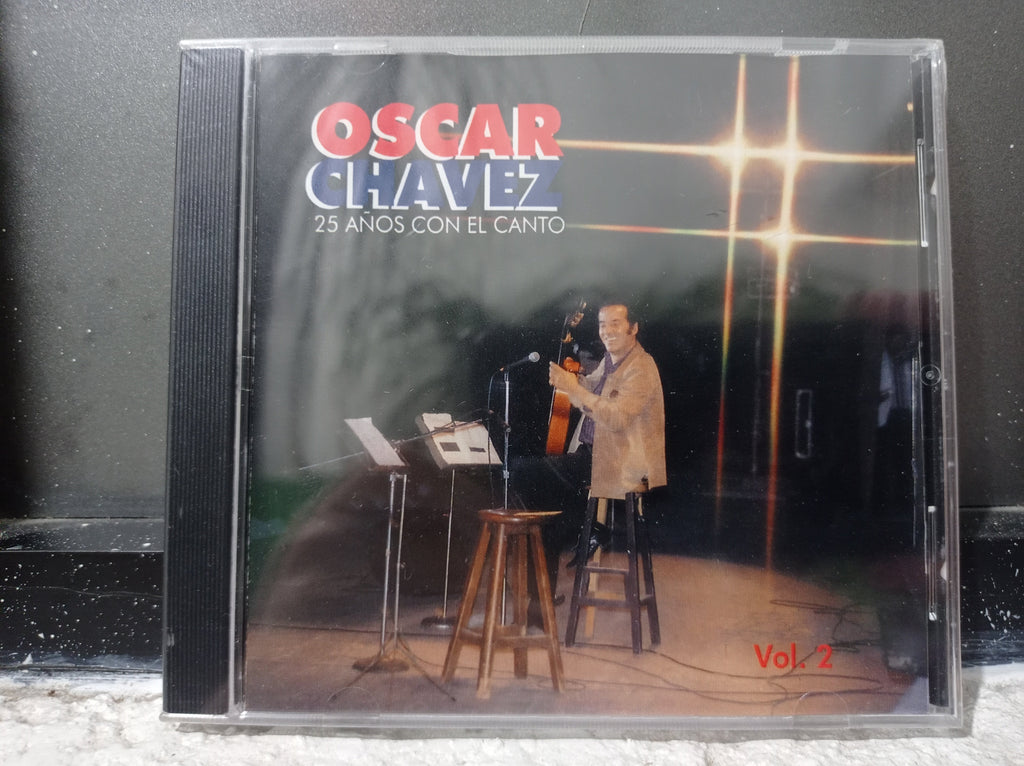 OSCAR CHAVEZ 25 AÑOS CON EL CANTO CD ORIGINAL NUEVO SELLADO [NACIONAL]