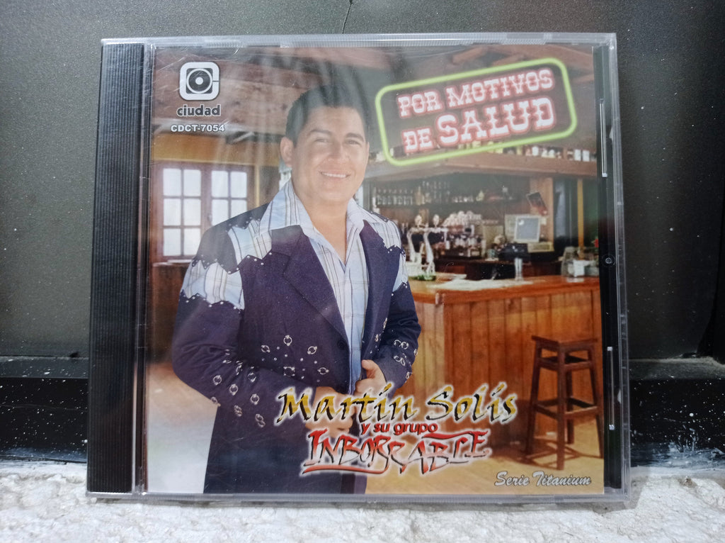 MARTIN SOLIS Y SU GRUPO INBORRABLE POR MOTIVOS DE SALUD CD ORIGINAL NUEVO SELLADO [NACIONAL]