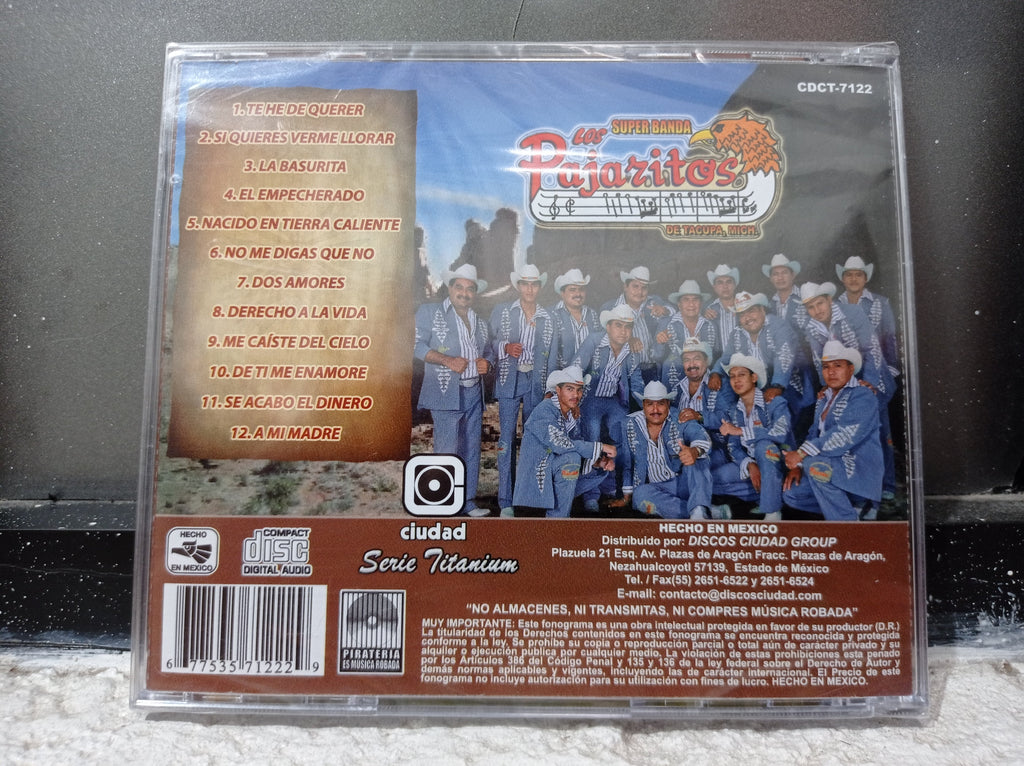LOS PAJARITOS DE TACUPA TE HE DE QUERER CD ORIGINAL NUEVO SELLADO [NACIONAL]