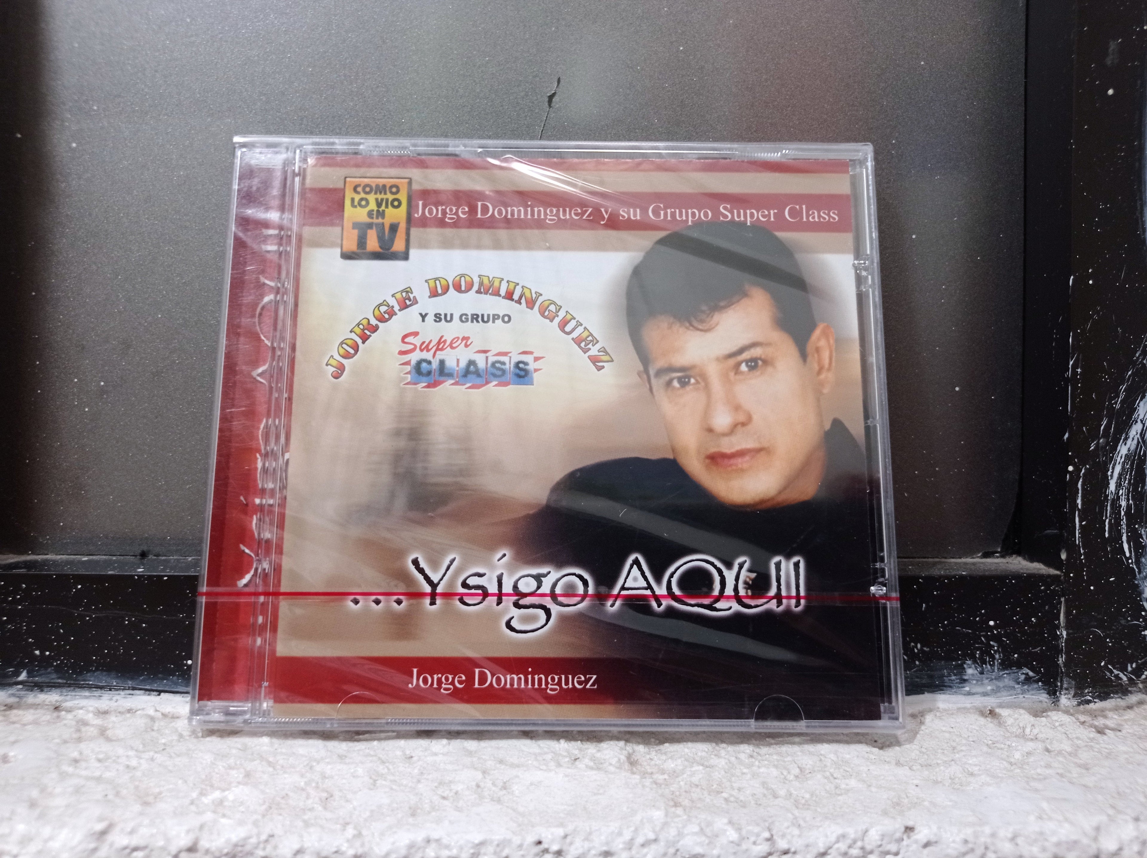 JORGE DOMINGUEZ Y SU GPO SUPER CLASS Y SIGO AQUÍ CD ORIGINAL NUEVO SELLADO [NACIONAL]