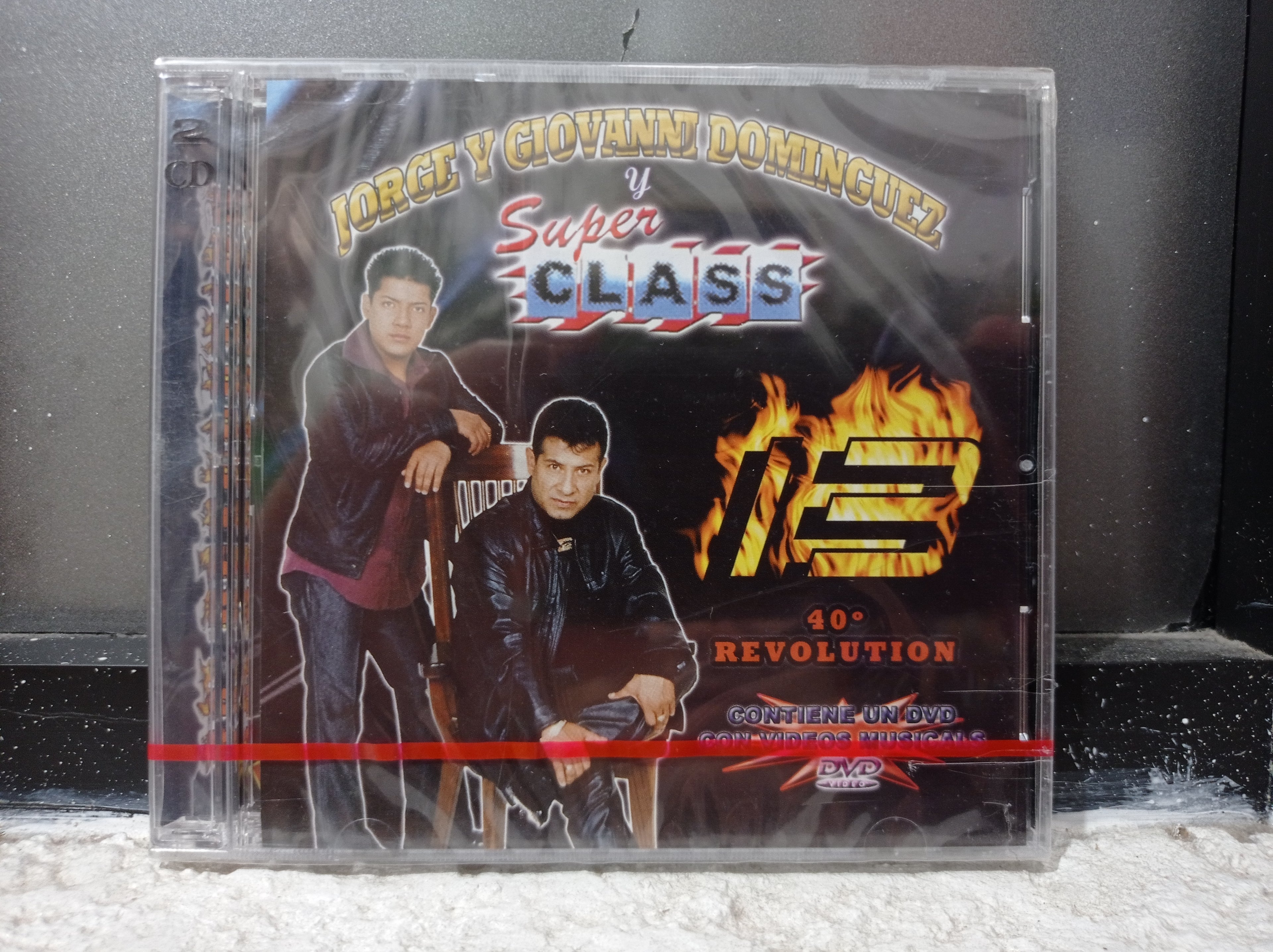 JORGE DOMINGUEZ Y SU GPO SUPER CLASS 40 REVOLUTION CD ORIGINAL NUEVO SELLADO [NACIONAL]