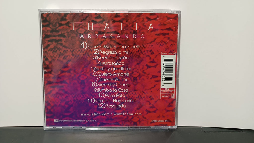 THALIA ARRASANDO CD USADO EN BUEN ESTADO [NACIONAL]