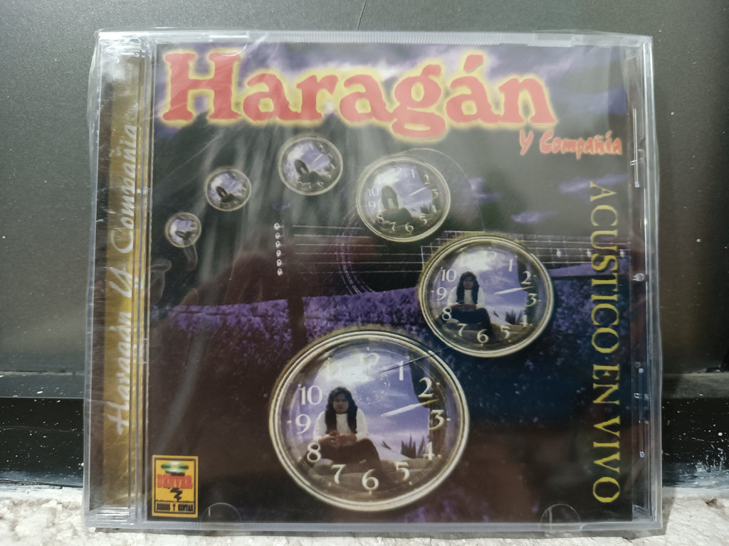 EL HARAGAN Y COMPAÑÍA ACUSTICO EN VIVO CD ORIGINAL NUEVO SELLADO [NACIONAL]