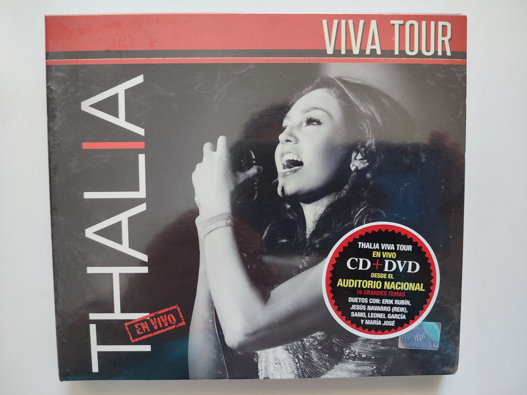 THALIA VIVA TOUR CD DVD ORIGINAL NUEVO SELLADO [NACIONAL]