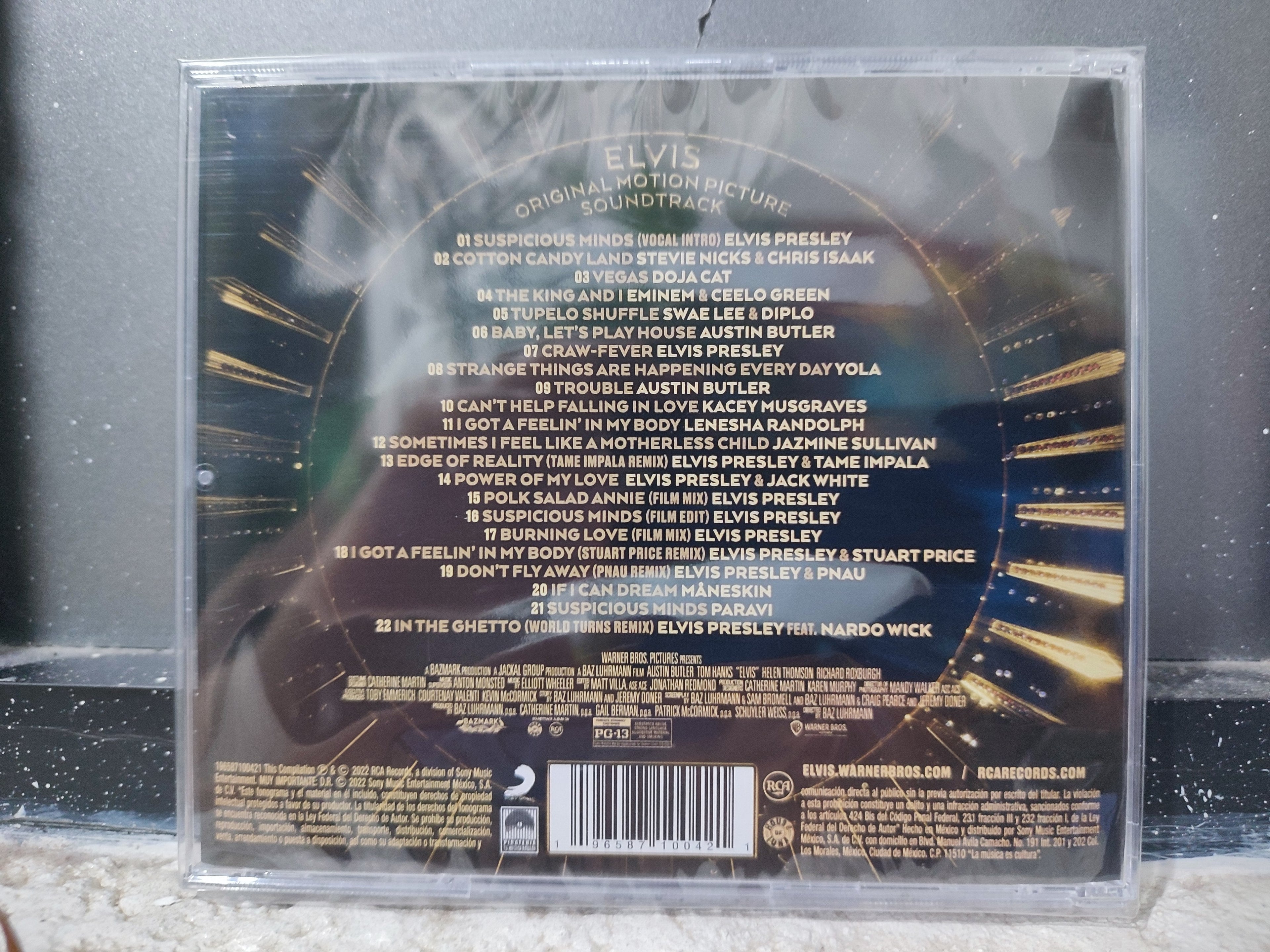 VARIOS ELVIS ORIGINAL MOTION PICTURE SOUNDTRACK CD NUEVO ORIGINAL SELLADO [NACIONAL]