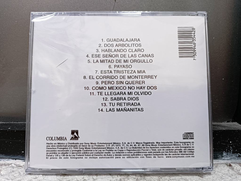 VICENTE FERNANDEZ LO MEJOR DEL BARAJA CON EL REY CD ORIGINAL NUEVO SELLADO REEDICION [NACIONAL]