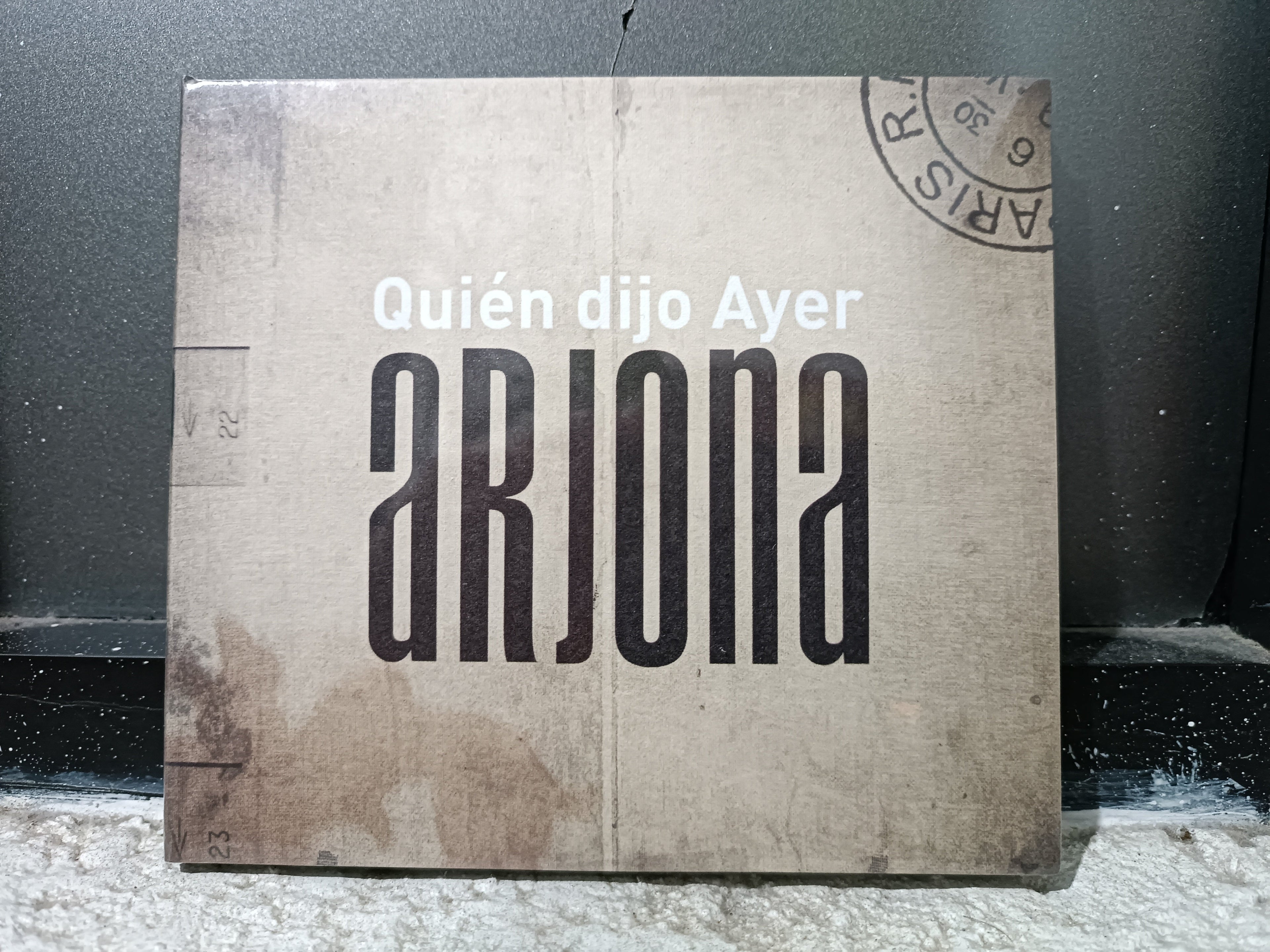 RICARDO ARJONA QUIEN DIJO AYER CD ORIGINAL NUEVO SELLADO [NACIONAL] [REEDICION]