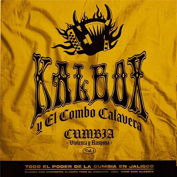 LP KALVOX Y EL COMBO CALAVERA EP VINYL NUEVO ORIGINAL SELLADO