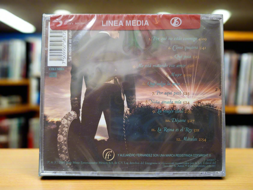 ALEJANDRO FERNANDEZ NIÑA AMADA MIA CD ORIGINAL NUEVO SELLADO [NACIONAL] [REEDICION]