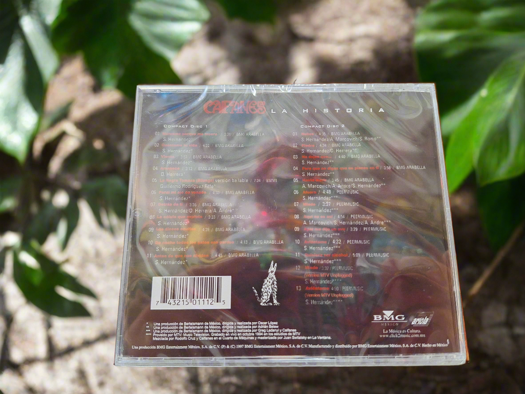 CAIFANES LA HISTORIA CD+DVD NUEVO ORIGINAL SELLADO [NACIONAL]