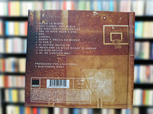 ALEJANDRO SANZ NO ES LO MISMO CD USADO EN BUEN ESTADO [NACIONAL] [DIGIBOOK]