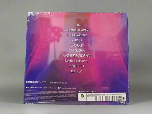 ALEXANDER ACHA LUZ CD ORIGINAL NUEVO SELLADO [NACIONAL] [ESTANDAR]