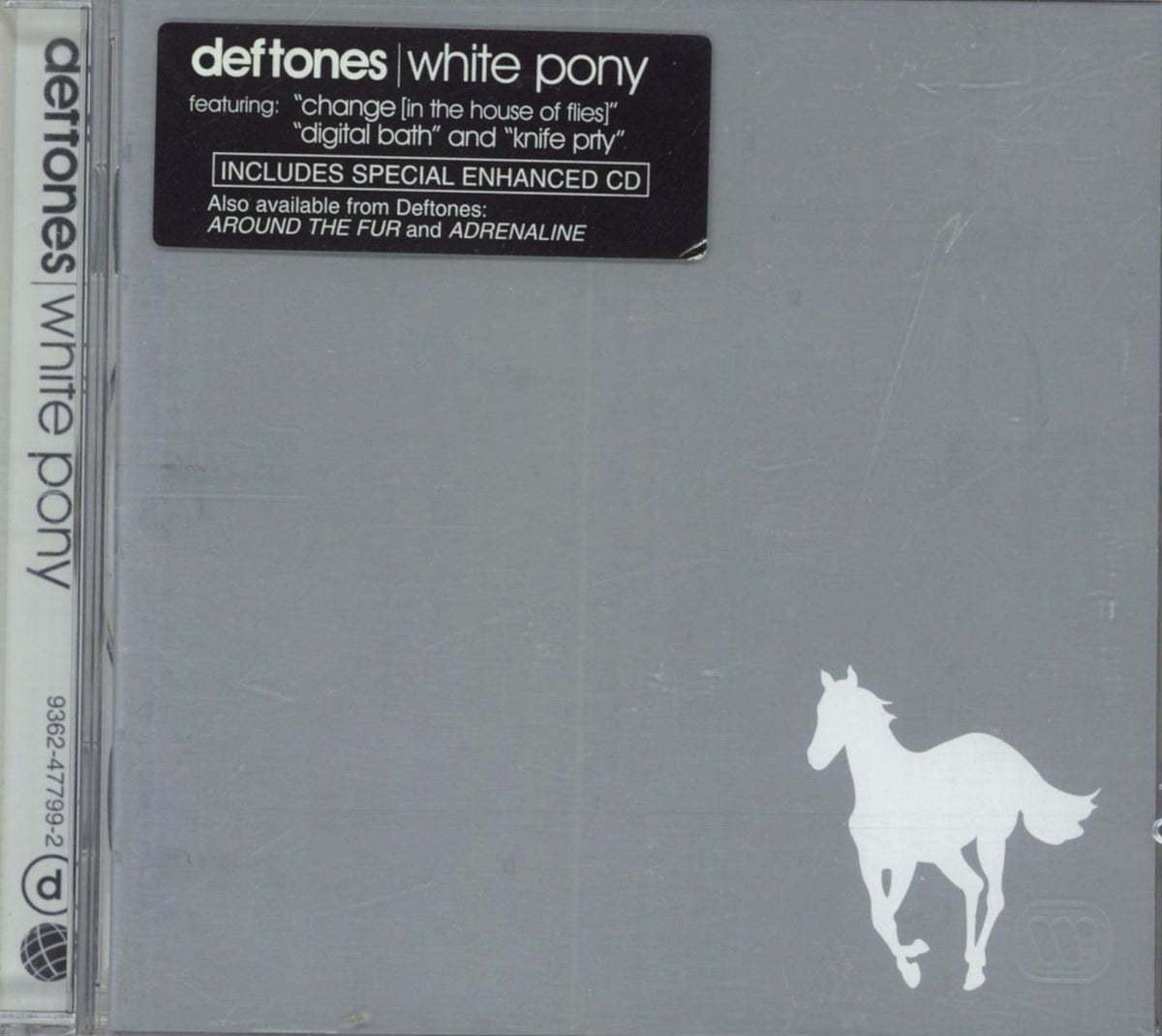 CD DEFTONES/ WHITE PONY NUEVO SELLADO ORIGINAL