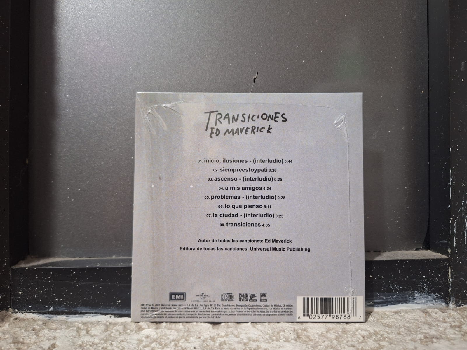 ED MAVERICK TRANSICIONES CD ORIGINAL NUEVO SELLADO