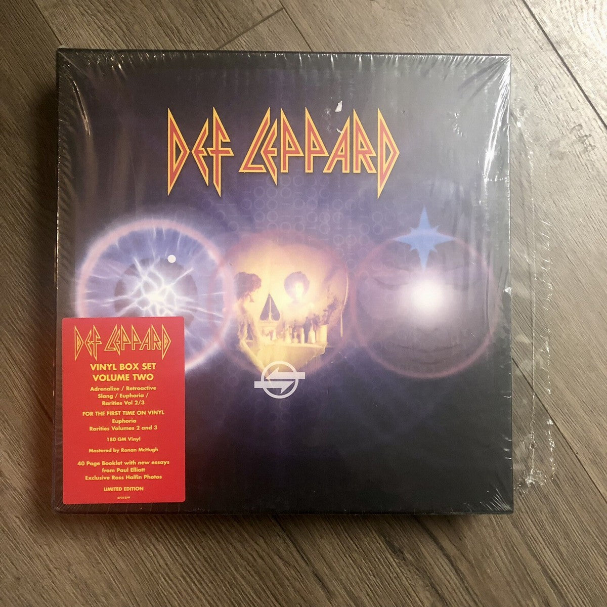 DEF LEPPARD VINYL COLLECTION VOLUMEN TWO BOXSET 6 LP NUEVO ORIGINAL SELLADO [IMPORTADO]