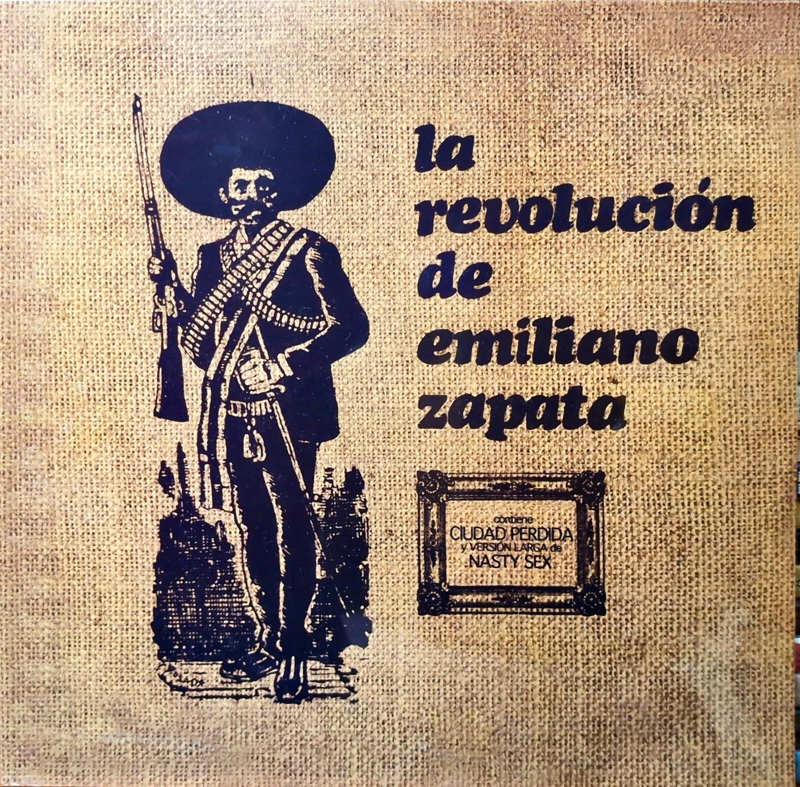 LP LA REVOLUCION DE EMILIANO ZAPATA VINYL NUEVO ORIGINAL SELLADO