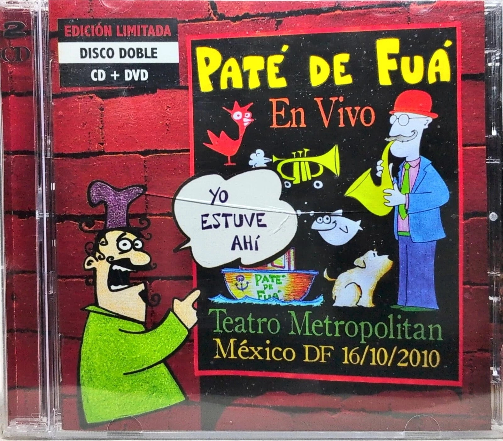 CD PATE DE FUA/EN VIVO